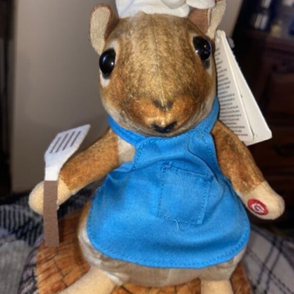 Vintage Grill Master 1987 New Gemmy Hyperreal Magogo Squirrel Hot,Hot.Hot - Picture 4 of 9